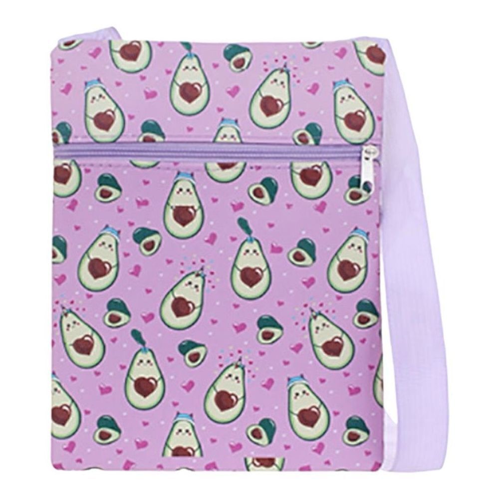 Brand New Boutique Girls Love Avocado Print Small Crossbody Purse